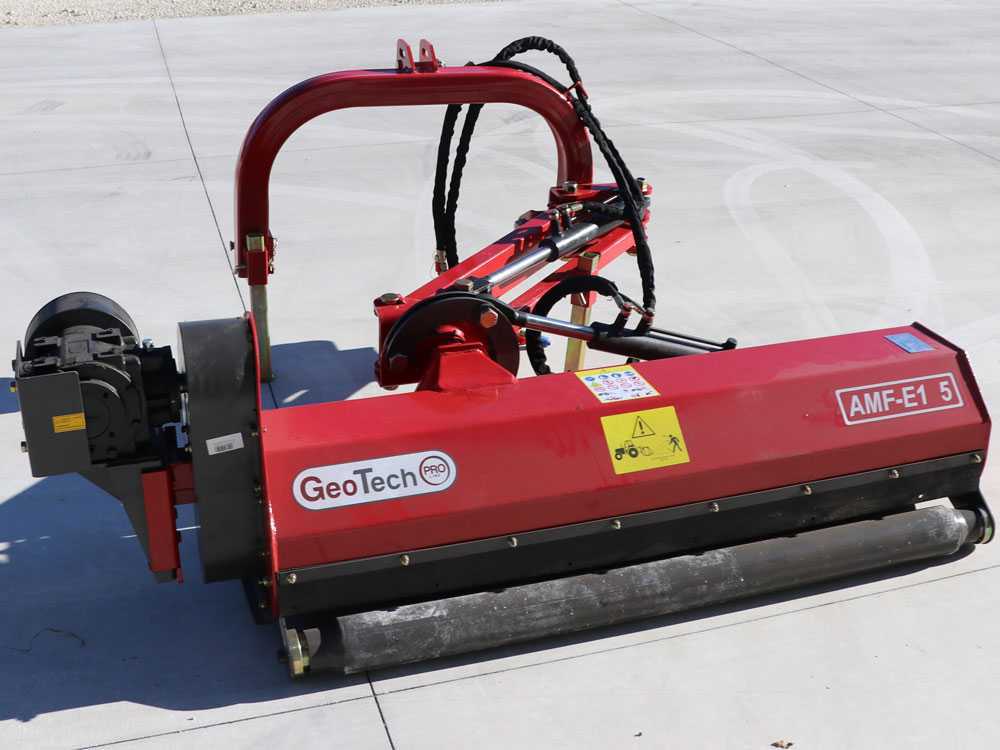 GeoTech-Pro AMF-E 145 – Trituradora de brazo para cunetas para tractor – Serie ligera - Imagen 5