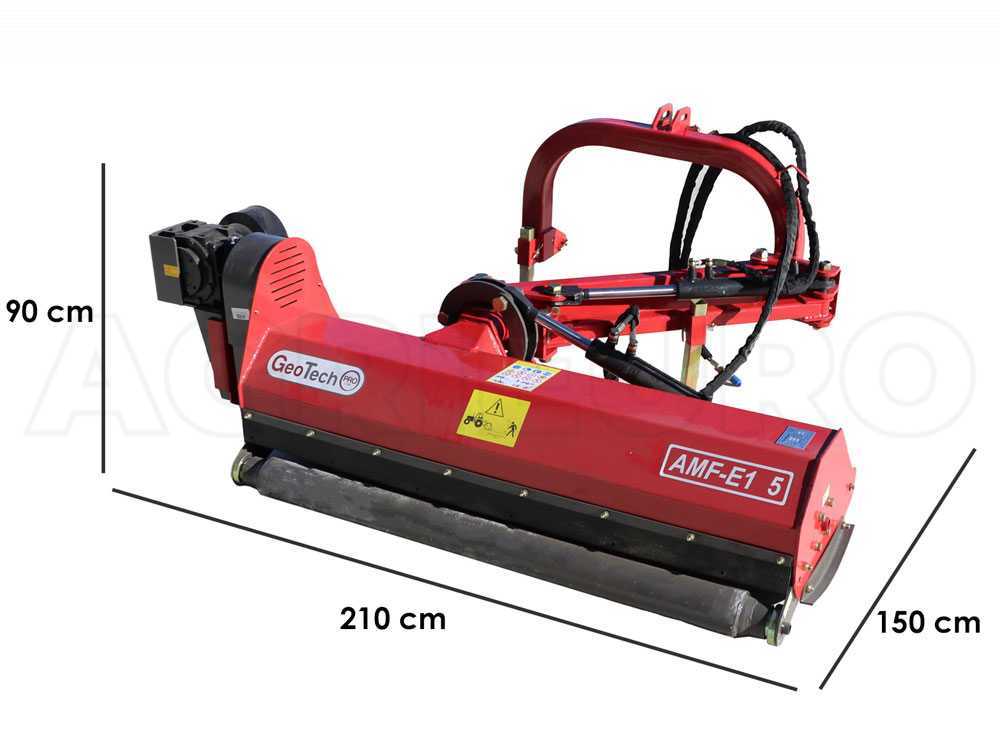 GeoTech-Pro AMF-E 165 – Trituradora de brazo para tractor – Serie ligera - Imagen 2