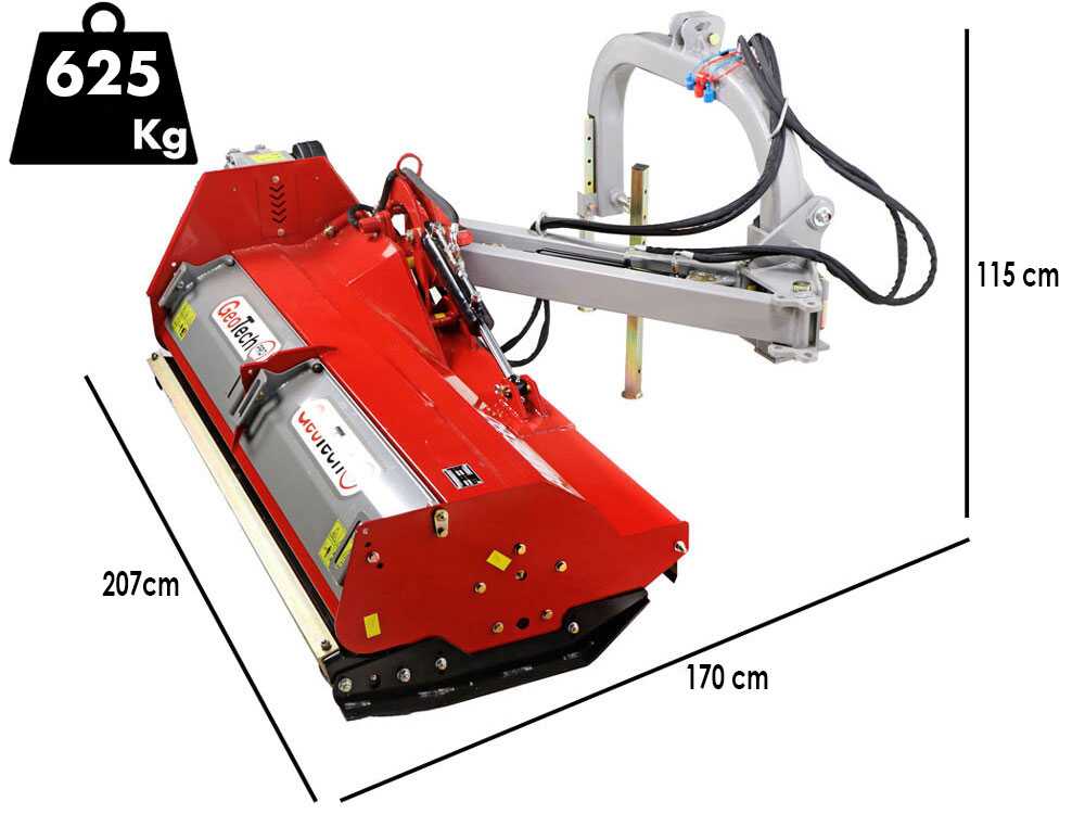 GeoTech-Pro AMRB160 – Trituradora de brazo para tractor – Serie media -pesada - Imagen 2