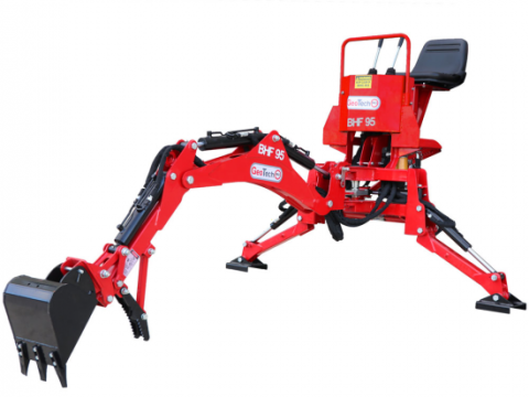 GeoTech Pro BHF 95 – Retroexcavadora fija para tractor