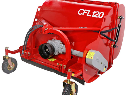 GeoTech Pro CFL120 – Trituradora para tractor – Recogedor – Recolector – Serie media