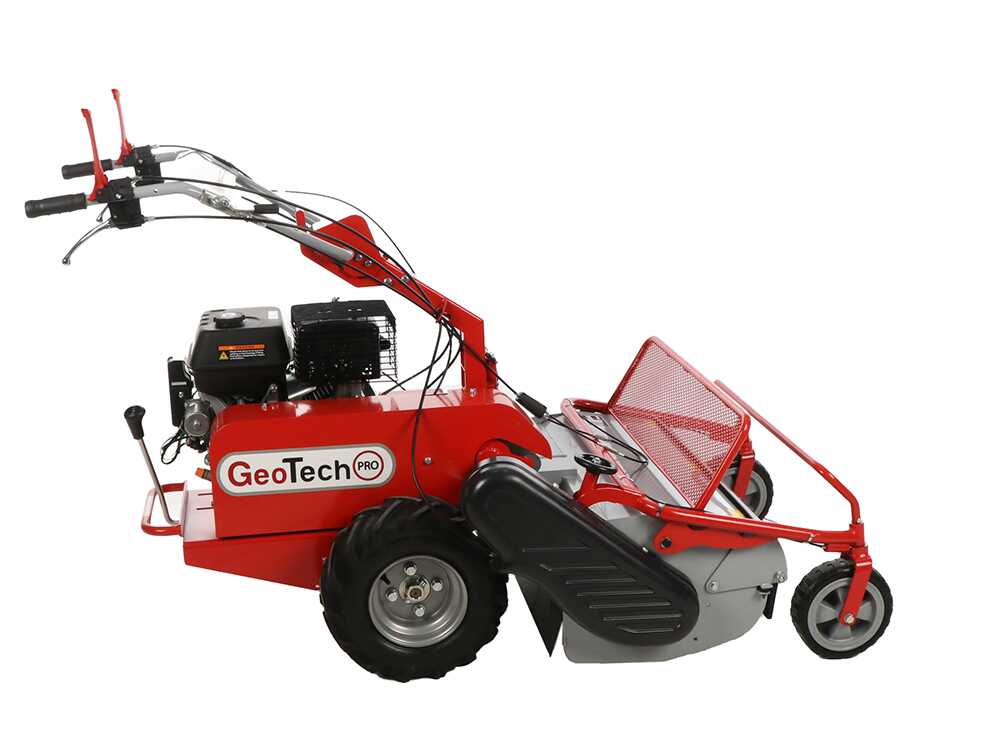 GeoTech-Pro GFM 760 L-E – Desbrozadora de ruedas de cuchillas – Loncin G420FD - Imagen 3