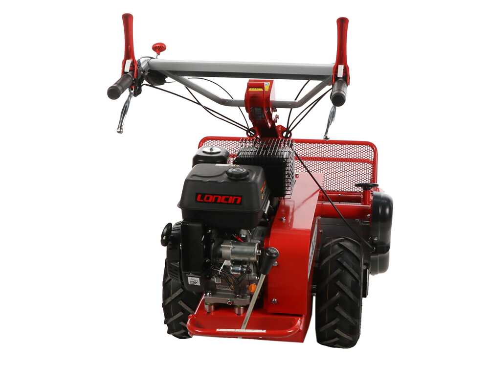 GeoTech-Pro GFM 760 L-E – Desbrozadora de ruedas de cuchillas – Loncin G420FD - Imagen 4