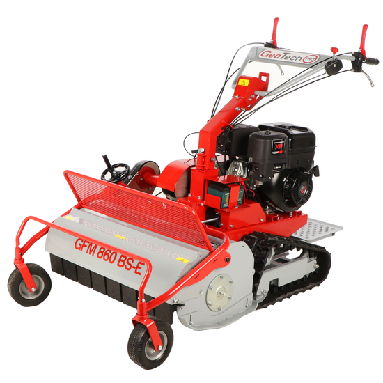 GeoTech-Pro GFM 860 BS-E – Desbrozadora de cuchillas – B&S XR2100