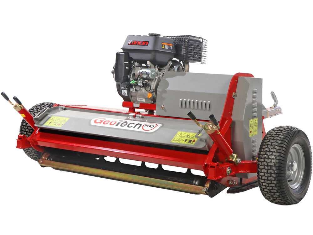 GeoTech Pro GTRB120 – Desbrozadora de arrastre para quad – Loncin G420FD - Imagen 3