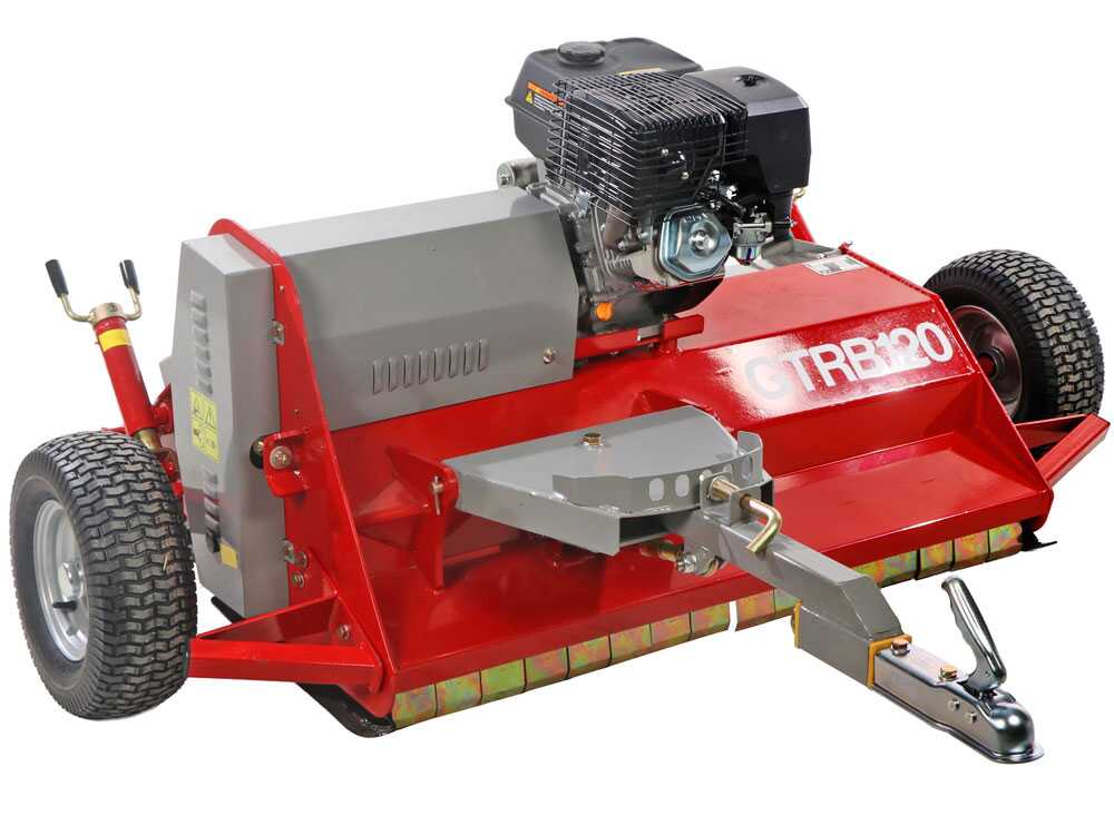GeoTech Pro GTRB120 – Desbrozadora de arrastre para quad – Loncin G420FD - Imagen 5