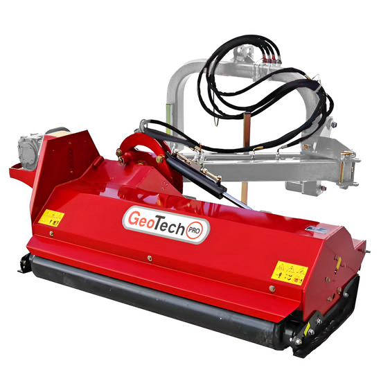 GeoTech-Pro HAMF 140 – Trituradora de brazo para cunetas para tractor – Serie media-pesada