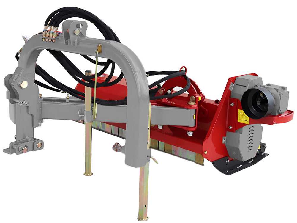 GeoTech-Pro HAMF 140 – Trituradora de brazo para cunetas para tractor – Serie media-pesada - Imagen 5
