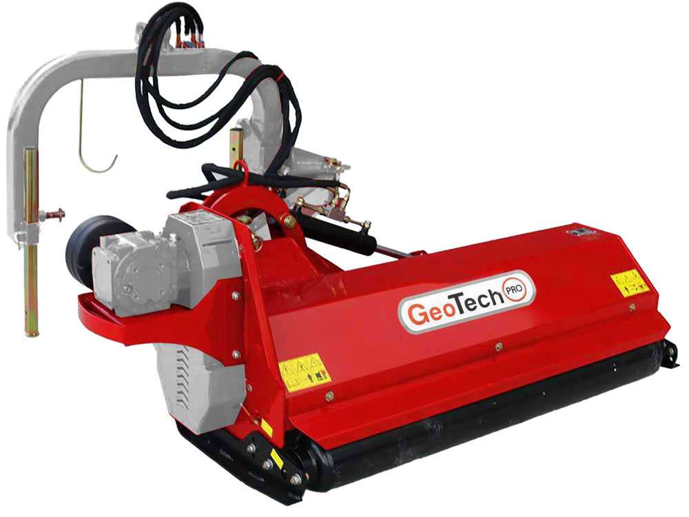 GeoTech-Pro HAMF 160 – Trituradora de brazo para cunetas para tractor – Serie media-pesada - Imagen 4