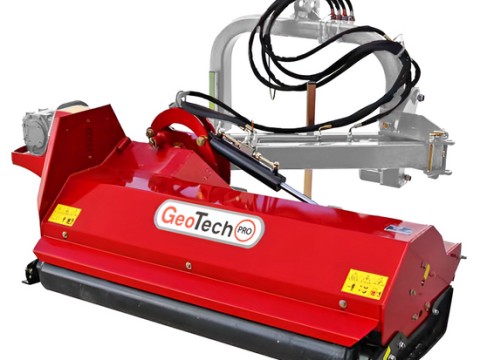 GeoTech-Pro HAMF 200 – Trituradora de brazo para cunetas para tractor – Serie media-pesada