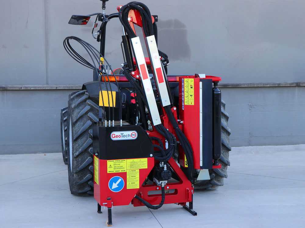 GeoTech-Pro HRM 100 – Desbrozadora de brazo para tractor - Imagen 4