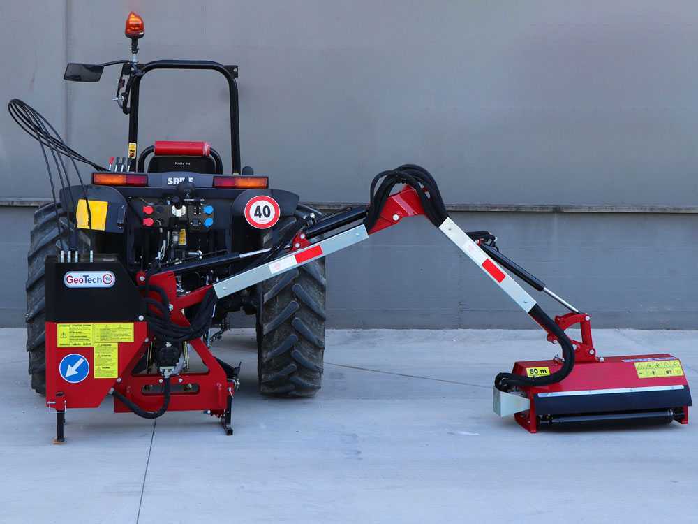 GeoTech-Pro HRM 60 – Desbrozadora de brazo para tractor - Imagen 5