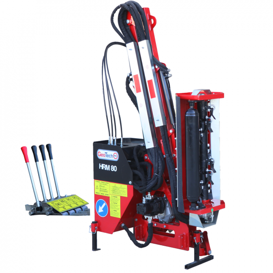 GeoTech-Pro HRM 80 – Desbrozadora de brazo para tractor