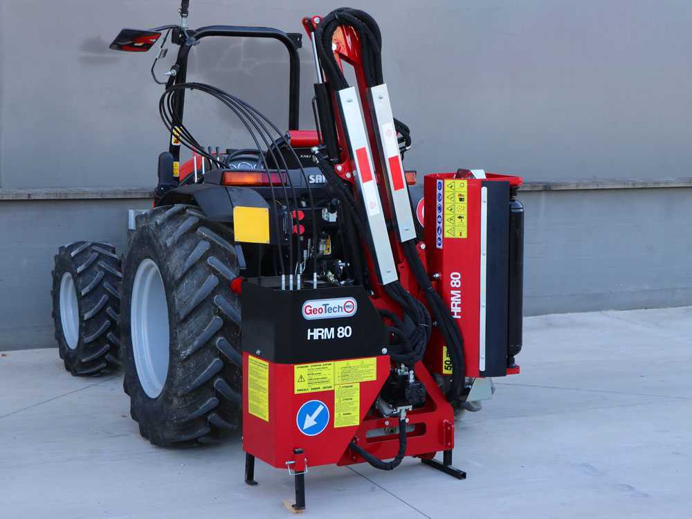 GeoTech-Pro HRM 80 – Desbrozadora de brazo para tractor - Imagen 3