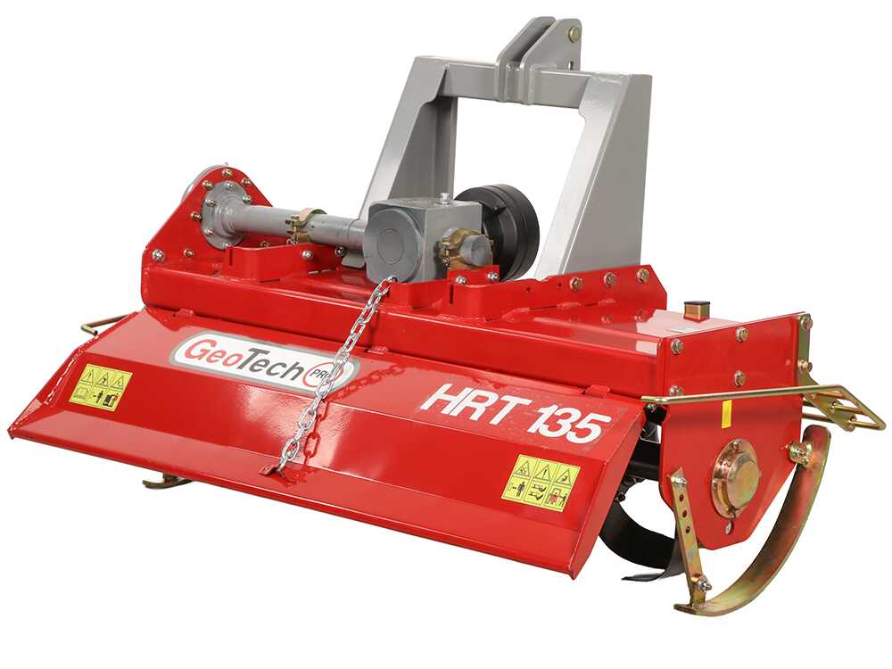 GeoTech Pro HRT-135 – Fresa rotativa para tractor serie media – Enganche fijo - Imagen 3