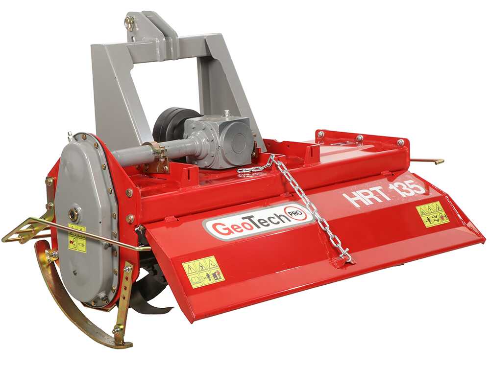GeoTech Pro HRT-135 – Fresa rotativa para tractor serie media – Enganche fijo - Imagen 5
