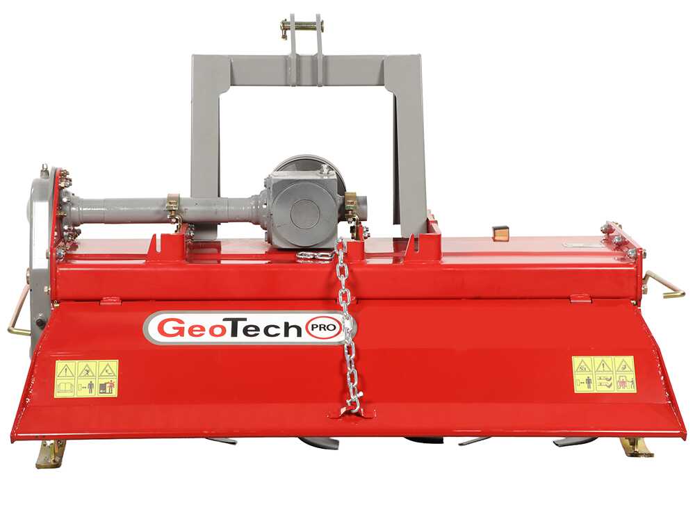 GeoTech Pro HRT-150 – Fresa rotativa para tractor serie media – Enganche fijo - Imagen 4