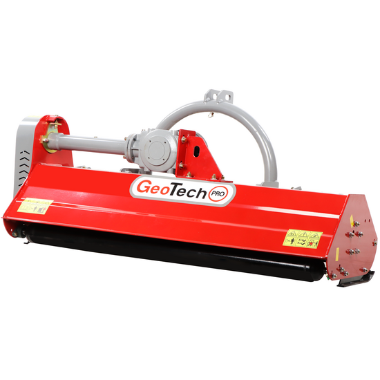 GeoTech Pro KFM 130M – Trituradora para tractor – Serie media-ligera – Desplazamiento manual