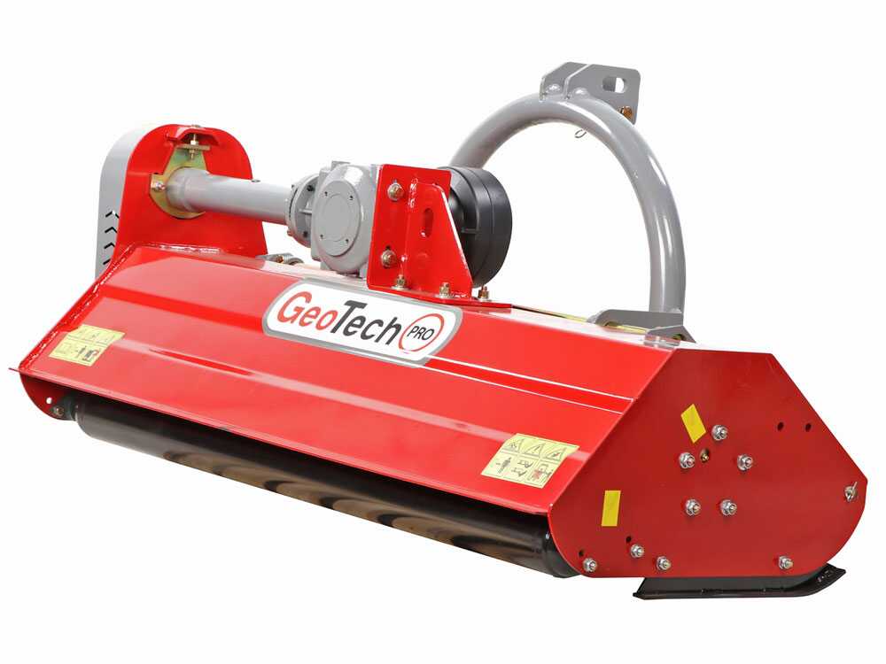GeoTech Pro KFM 150M – Trituradora para tractor – Serie media-ligera – Desplazamiento manual - Imagen 3
