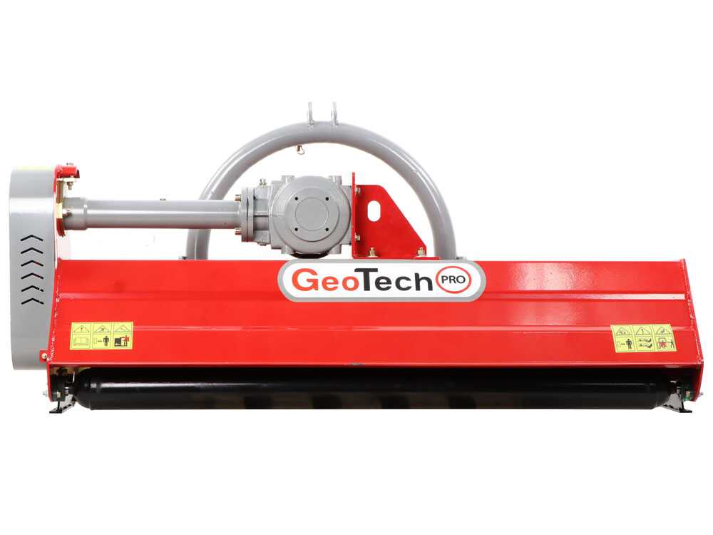 GeoTech Pro KFM 150M – Trituradora para tractor – Serie media-ligera – Desplazamiento manual - Imagen 4