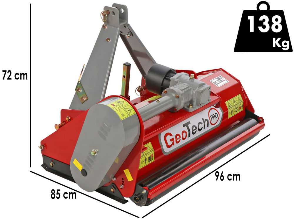 GeoTech Pro LFM 85 – Trituradora para tractor – Serie ligera - Imagen 2