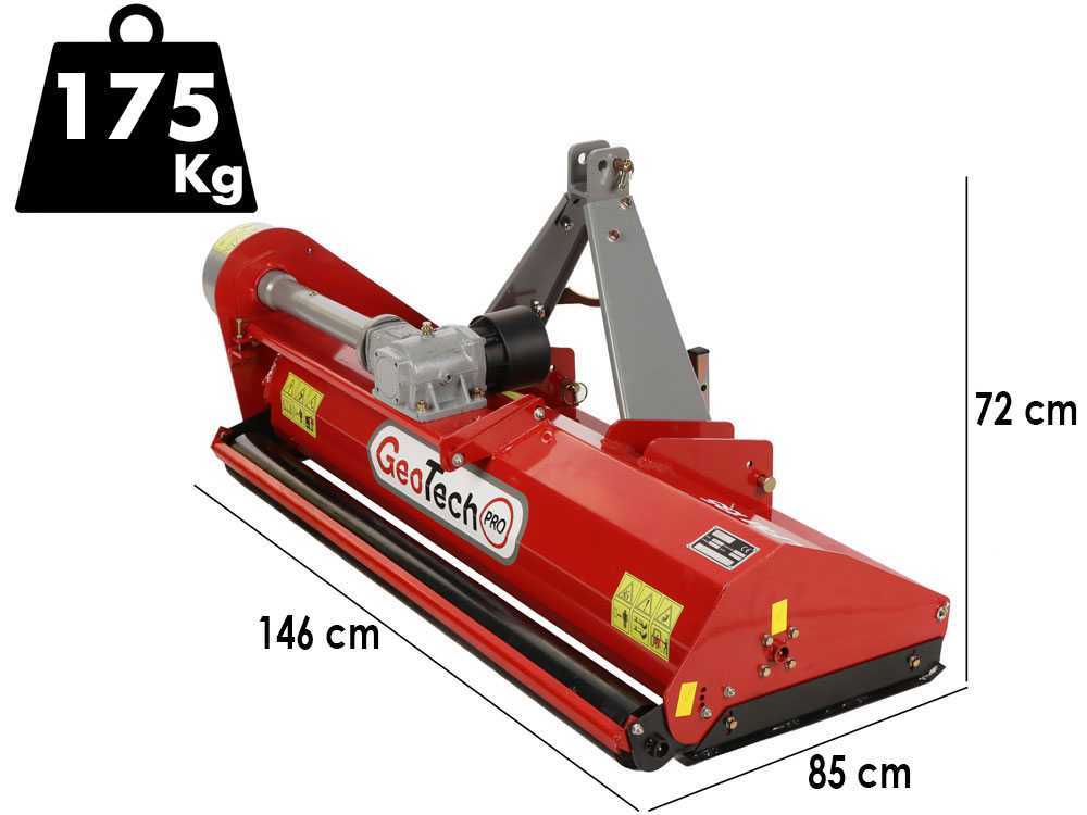 GeoTech Pro LFM135 – Trituradora para tractor – Serie ligera - Imagen 2