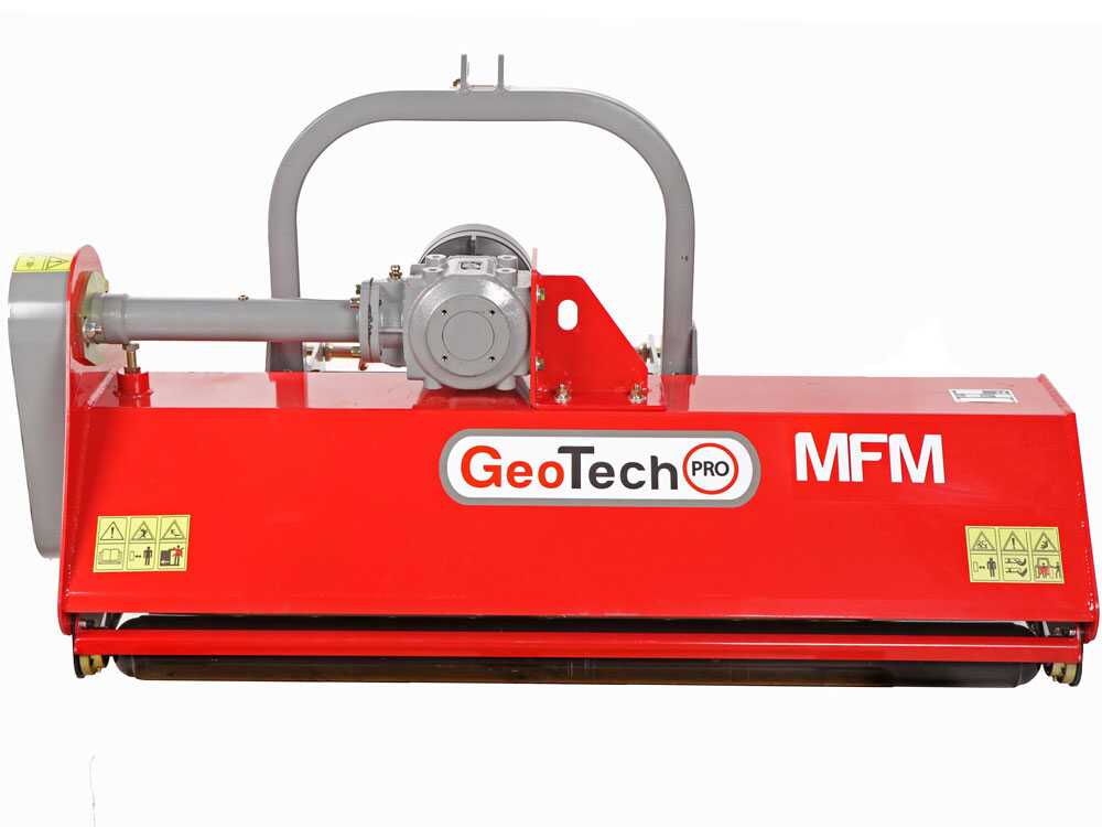 GeoTech Pro MFM 125 – Trituradora para tractor – Serie media - Imagen 3