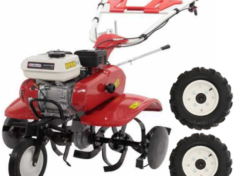 GeoTech-Pro PGT 700 – Motoazada de gasolina 7 HP – Cambio de velocidades 2+1 marcha atrás