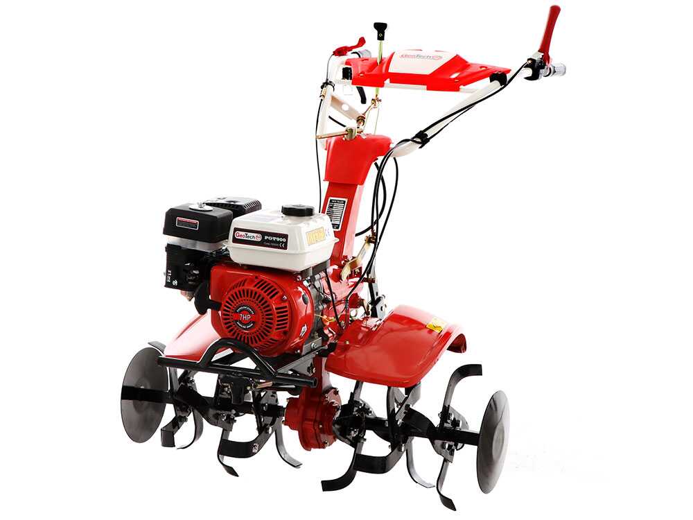 GeoTech-Pro PGT 900 – Motoazada de gasolina 7 CV con caja 2+1 y transmisión por engranajes - Imagen 2