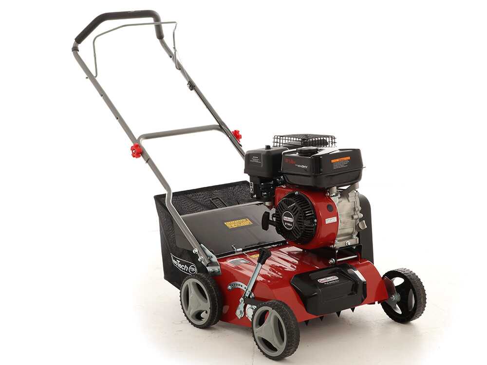 GeoTech-Pro PLS 6000 Evo – Aireador de gasolina de cuchillas fijas – Motor Ducar DH212 - Imagen 4