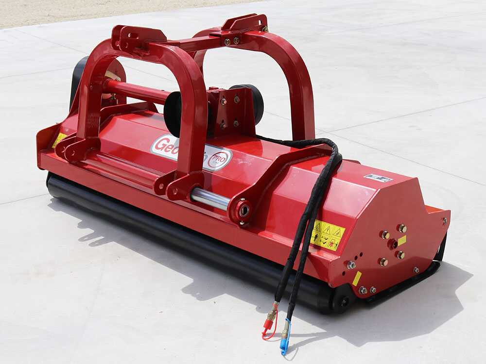 GeoTech-Pro RMF200 – Trituradora para tractor – Serie media-pesada – Reversible – Con desplazamiento hidráulico - Imagen 5