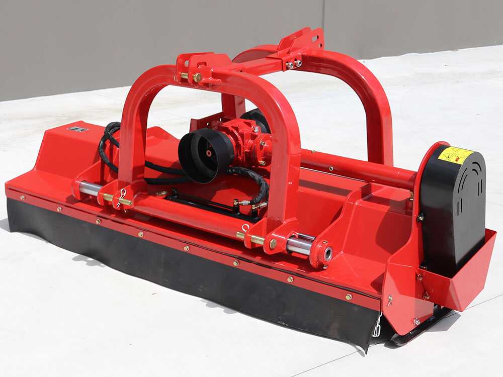 GeoTech-Pro RMF200 – Trituradora para tractor – Serie media-pesada – Reversible – Con desplazamiento hidráulico - Imagen 3