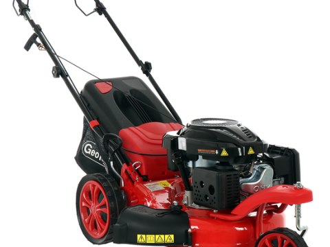 GeoTech Pro S47-3 BMSWG – Cortacésped de gasolina autopropulsado – Rueda única pivotante