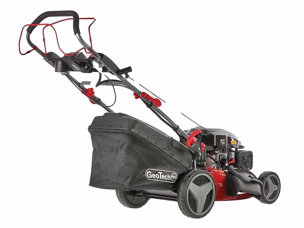 Geotech PRO S53-225 BMSGW ES – Cortacésped de tracción 4en1 – Arranque eléctrico - Imagen 5