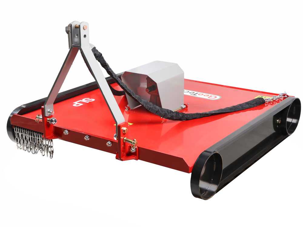 GeoTech Pro SLP 110 – Trituradora plana de eje vertical para tractor - Imagen 4