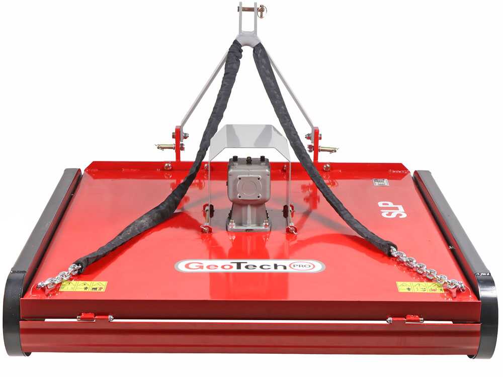 GeoTech Pro SLP 140 – Trituradora plana de eje vertical para tractor - Imagen 3