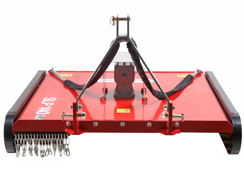 GeoTech Pro SLP 140 – Trituradora plana de eje vertical para tractor - Imagen 4