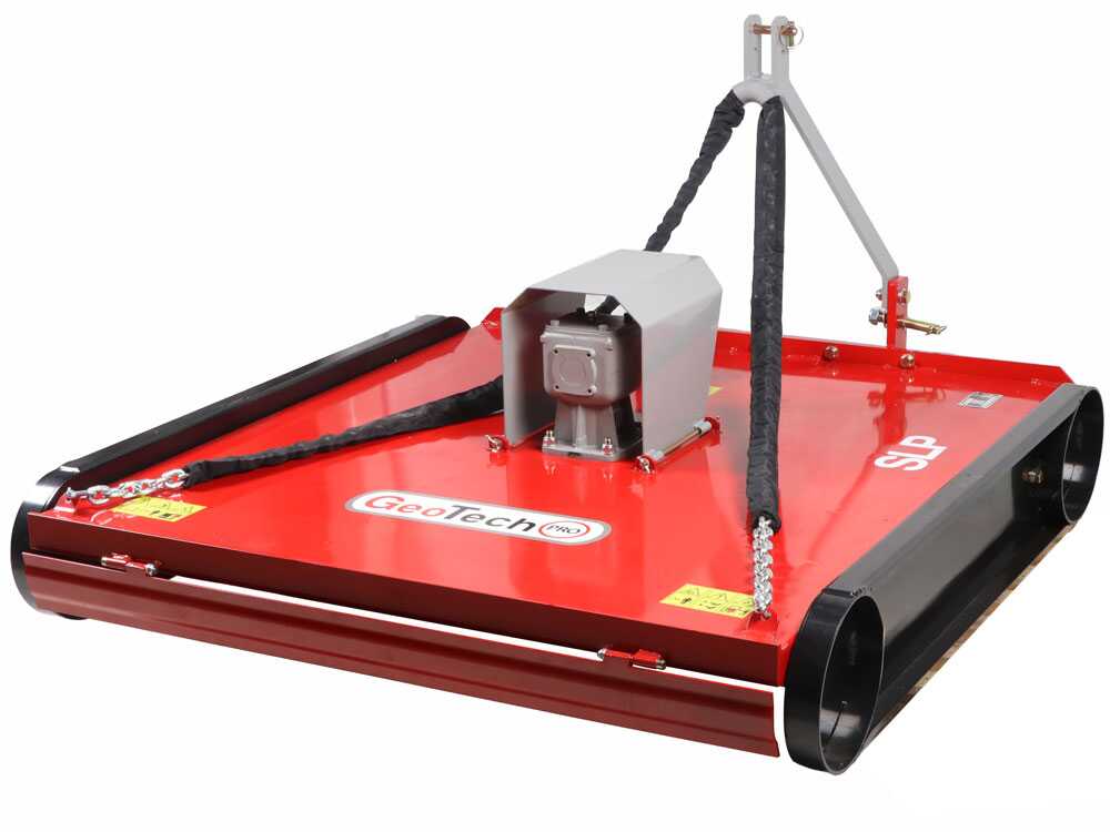 GeoTech Pro SLP 140 – Trituradora plana de eje vertical para tractor - Imagen 5