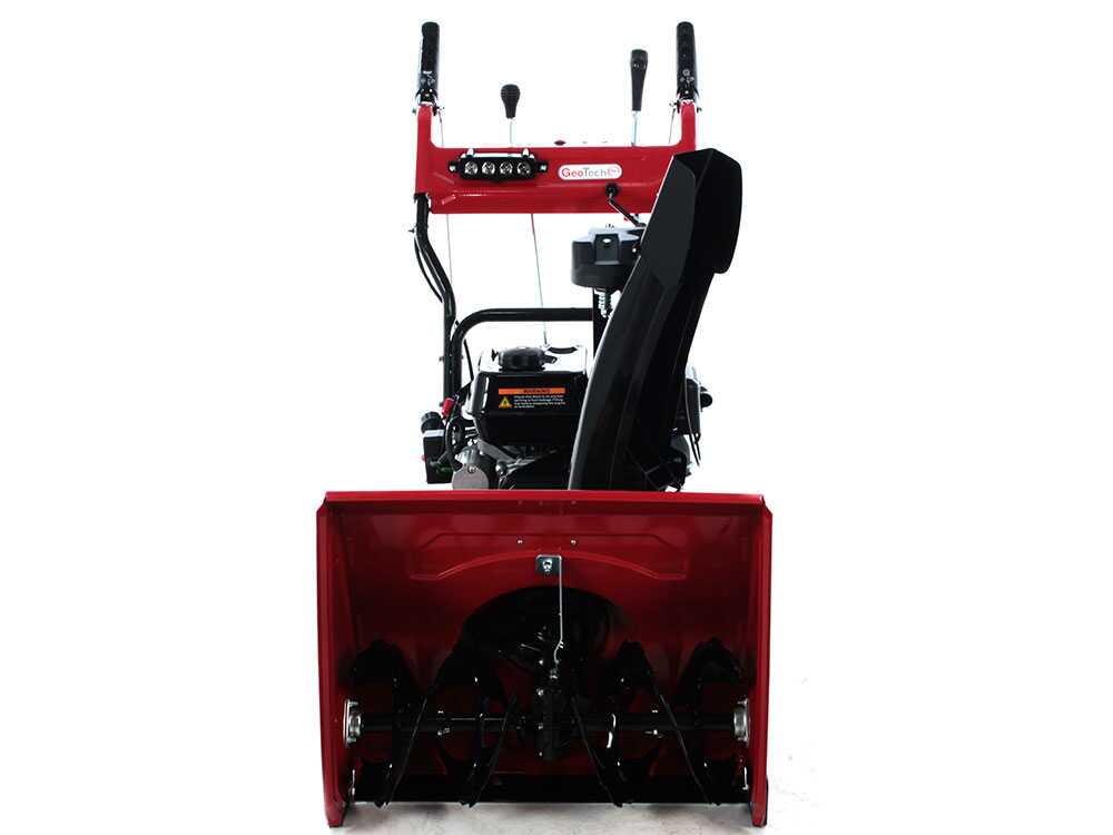 GeoTech-Pro ST 662 WEL EVO – Quitanieves de gasolina – Loncin H200 - Imagen 3