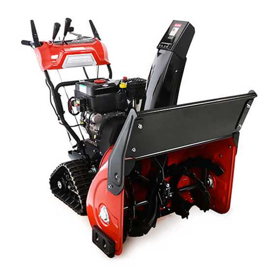 GeoTech-Pro STP1176 TEBS – Quitanieves de gasolina – de orugas – B&S 1450 Snow