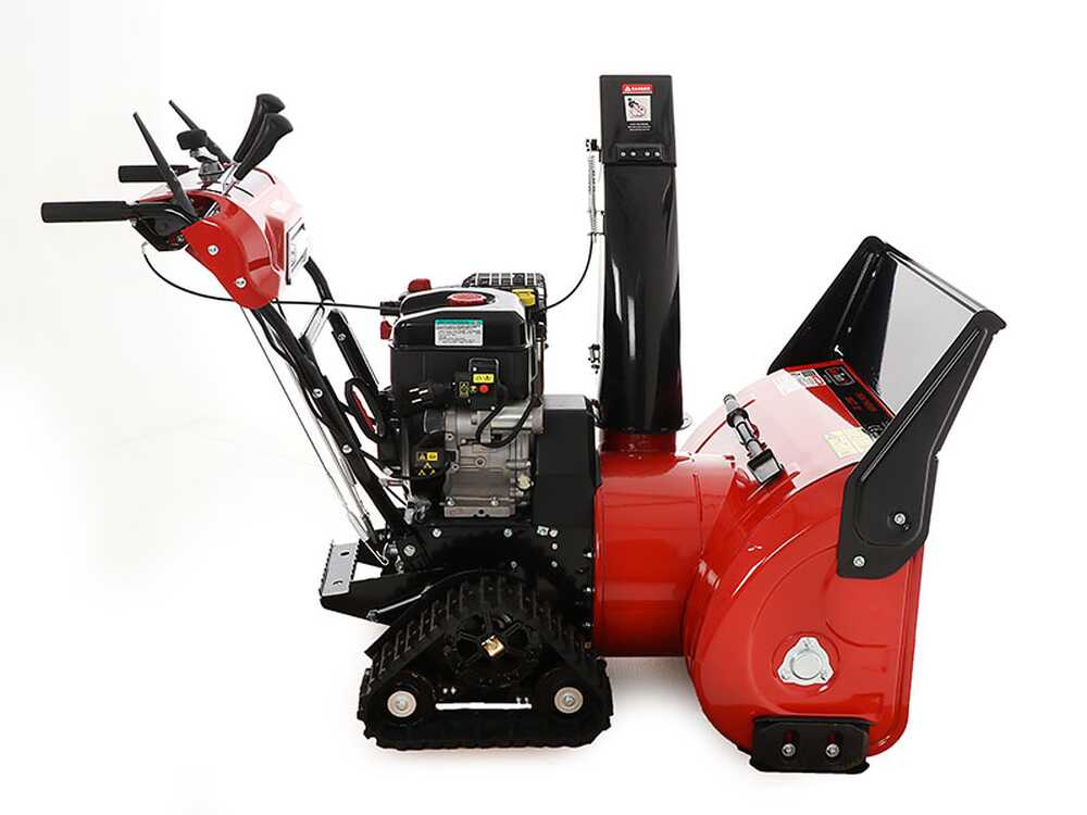 GeoTech-Pro STP1176 TEBS – Quitanieves de gasolina – de orugas – B&S 1450 Snow - Imagen 5