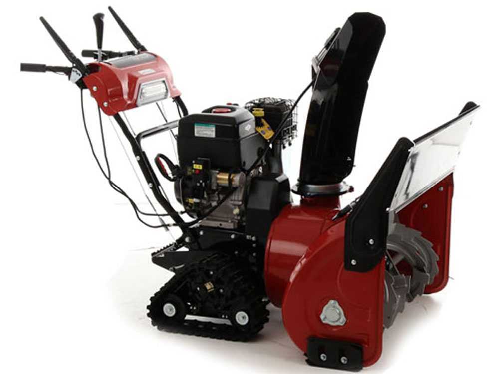 GeoTech-Pro STP1587 TERBS – Quitanieves de gasolina – de orugas – B&S 2100 - Imagen 5