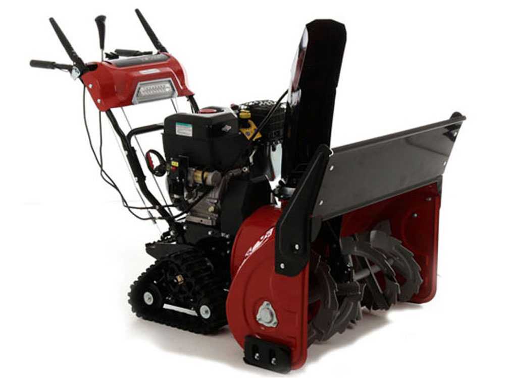 GeoTech-Pro STP1587 TERBS – Quitanieves de gasolina – de orugas – B&S 2100 - Imagen 4