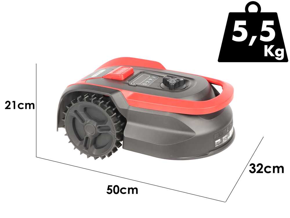GeoTech RMG-500 – Robot cortacésped – Con cable perimetral - Imagen 3