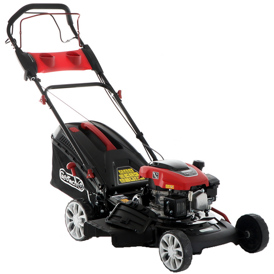 GeoTech S46-150 BMSG – Cortacésped de gasolina de tracción – 4 en 1 – Corte 46 cm
