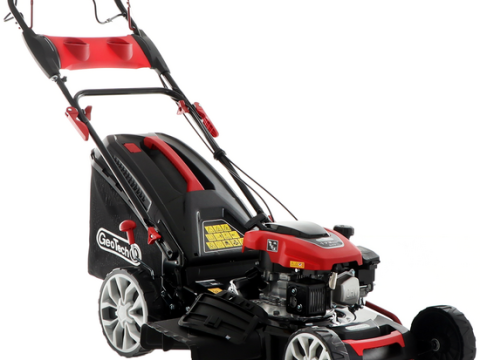 GeoTech S51-170 BMSGW – Cortacésped de gasolina de tracción – 4 en 1 – Corte 51 cm