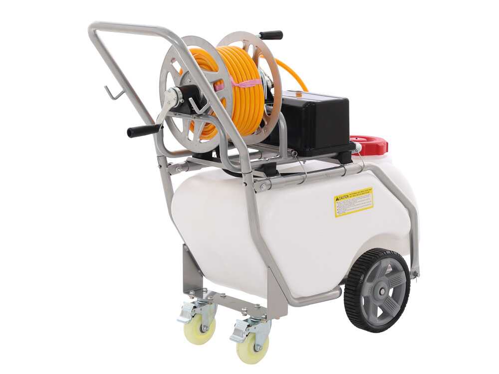 GeoTech SP 520 E – Bomba de pulverización eléctrica a batería sobre carro – 50 L - Imagen 4