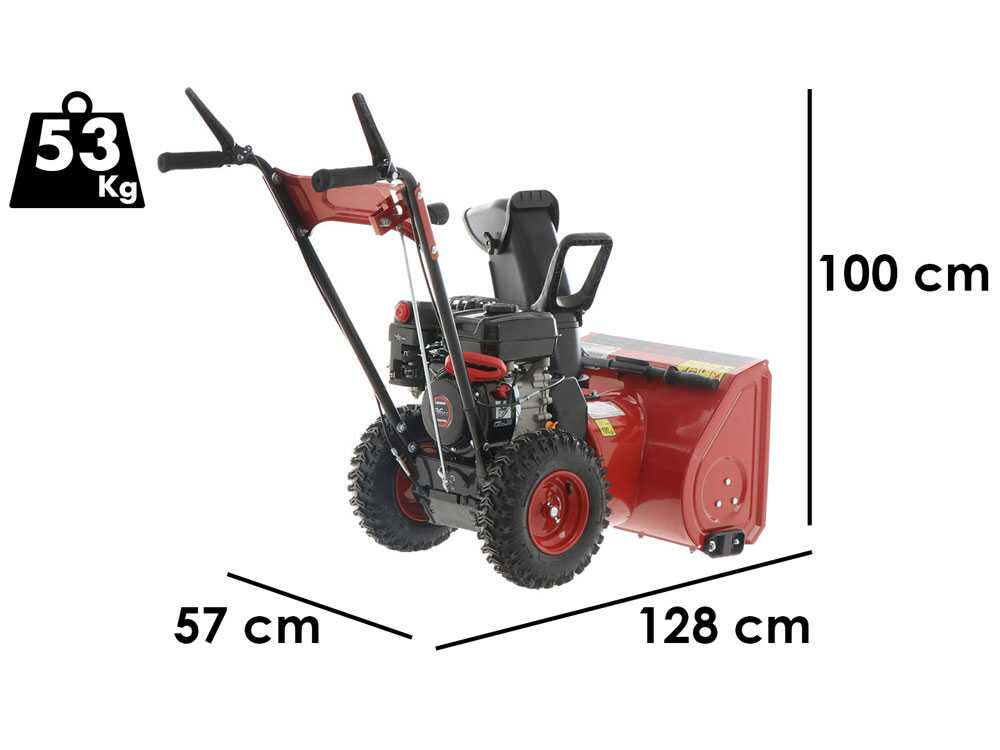GeoTech ST 557 W EVO – Quitanieves de gasolina – Loncin H200 - Imagen 2
