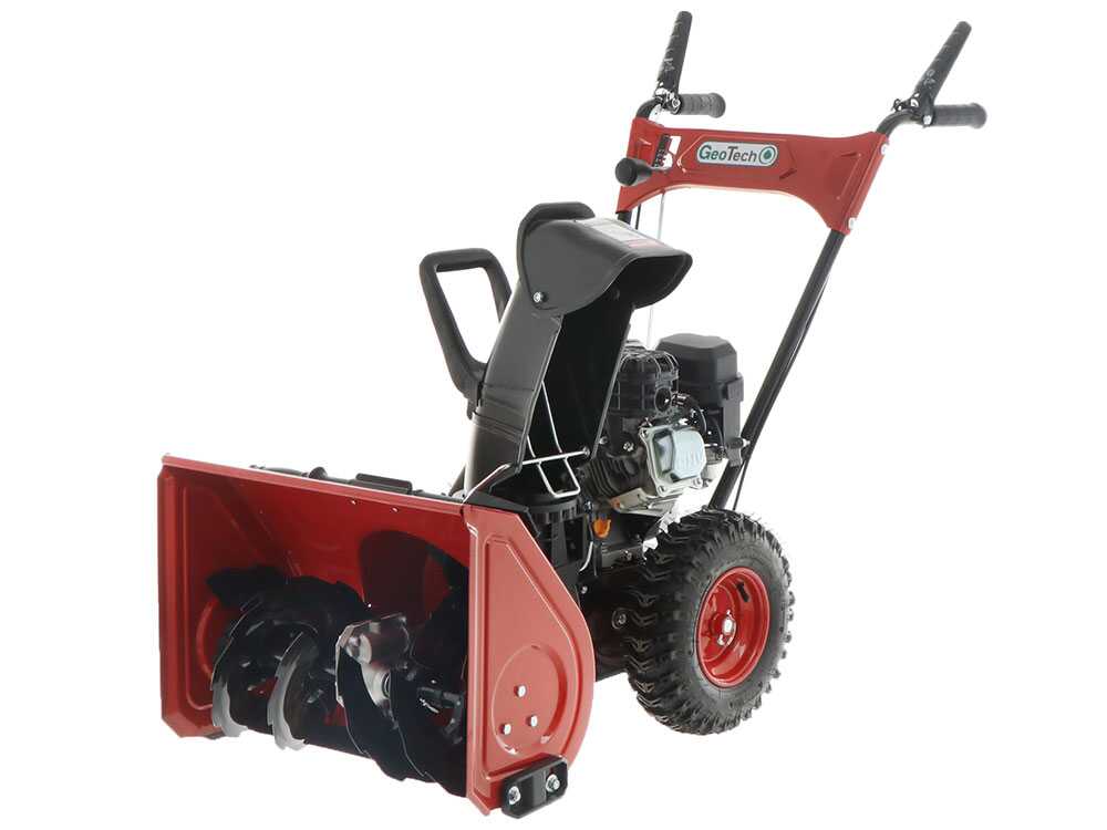 GeoTech ST 557 W EVO – Quitanieves de gasolina – Loncin H200 - Imagen 4