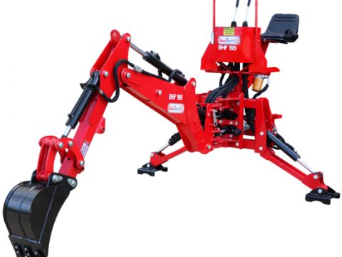 GeoTechPro BHF 195 – Retroexcavadora fija para tractor